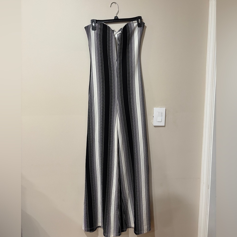 San Joy Strapless Jumpsuit